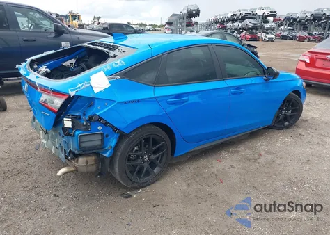 2025 Honda Civic Sport from USA, damaged, VIN 19XFL2H89SE008972